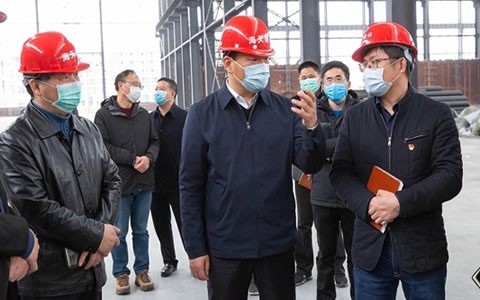 浦江縣委(wěi)書記程天(tiān)雲調研杭(hang)機浦江建(jian)設項目複(fu)工情況