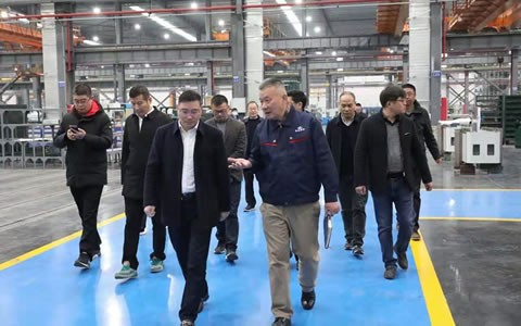 金華市副(fu)市長張新宇(yu)一行莅臨杭(háng)機調研考察(chá)